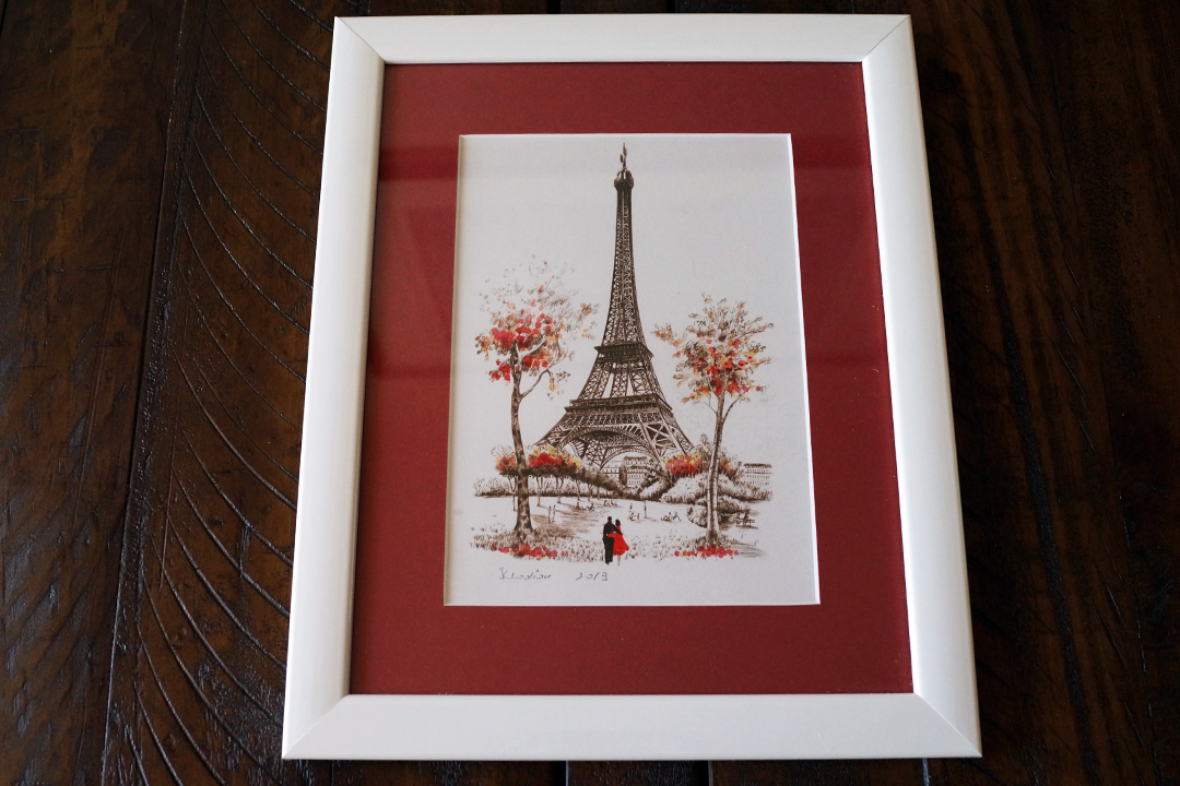 France, Eiffel Tower Artwork