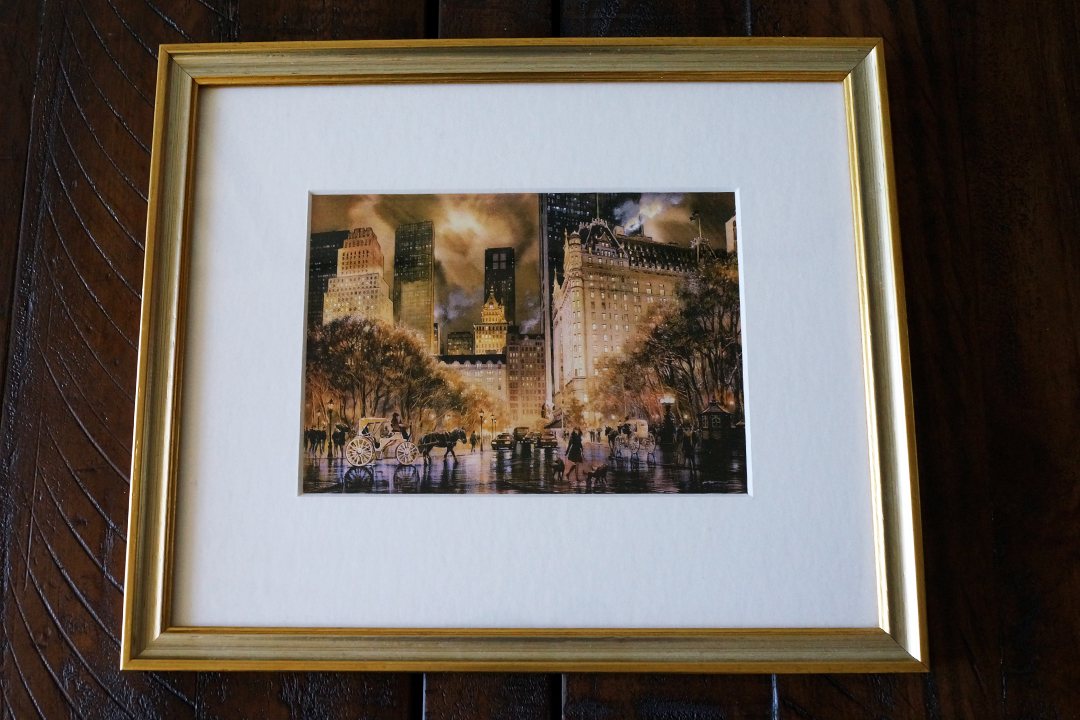 USA, New York at Night Artwork