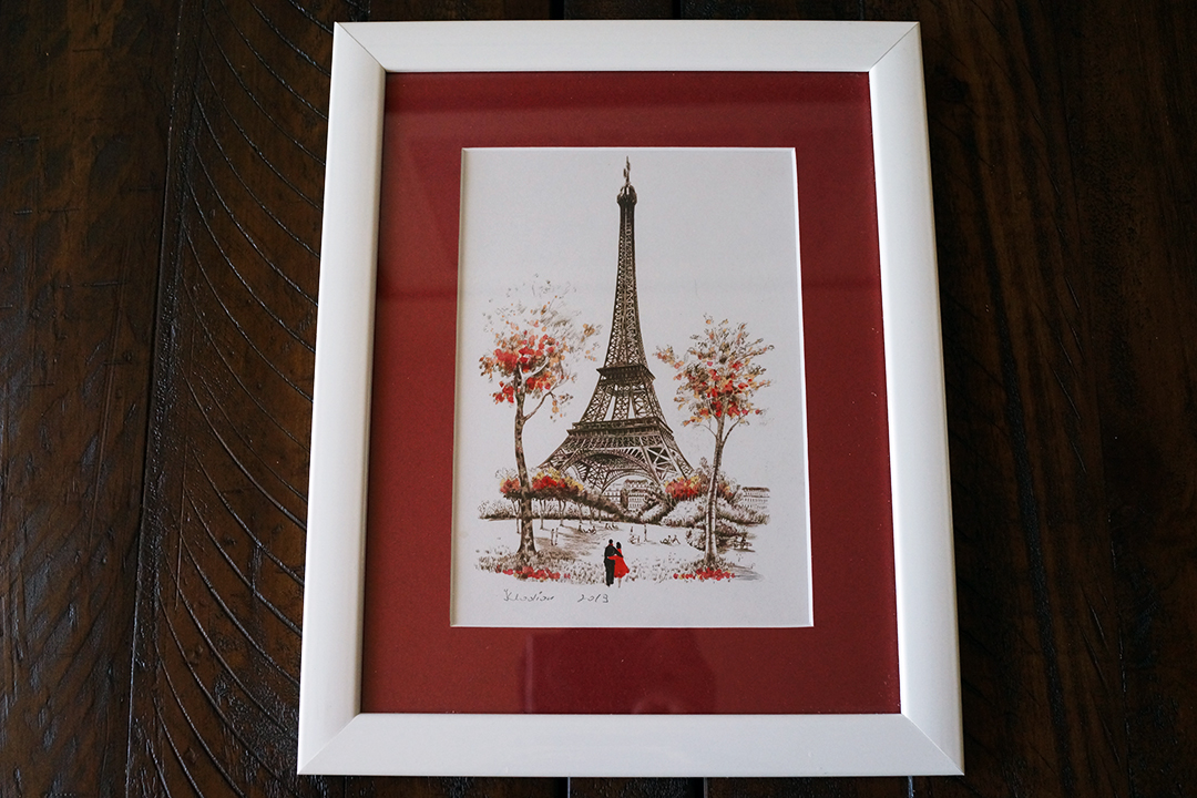 Francja, Obraz Wieży Eiffla