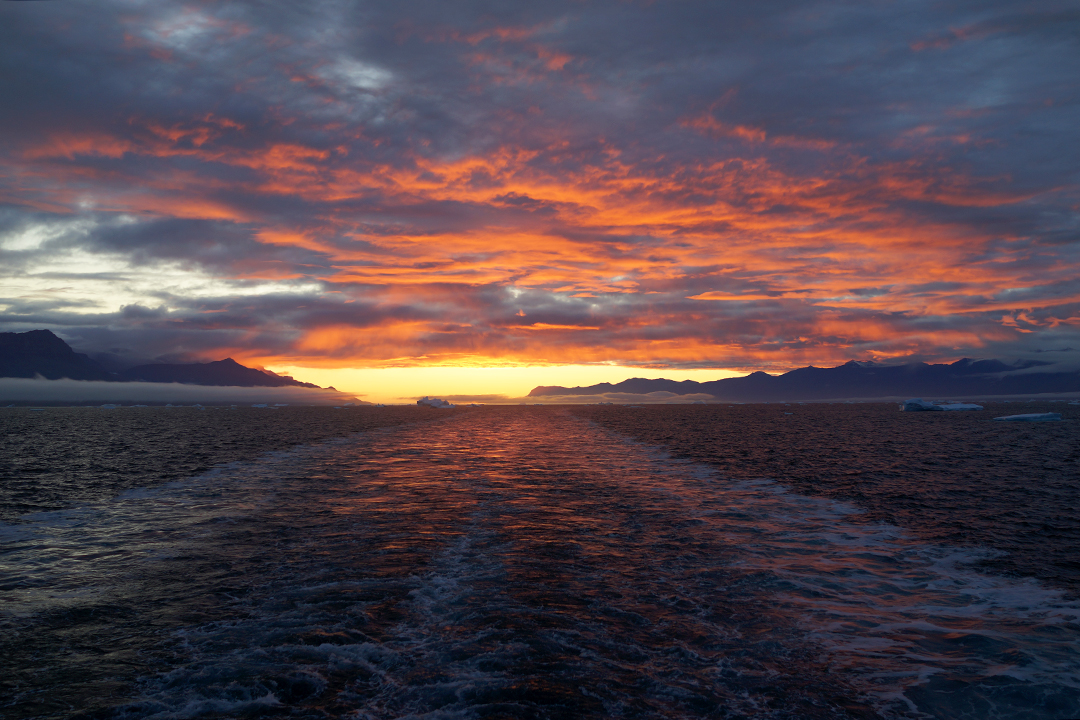 Greenland, Sunset