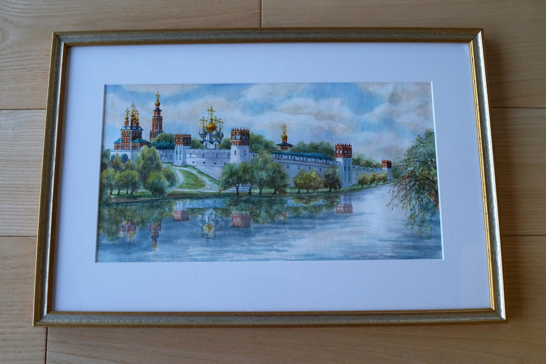 Russia, Monastery in Summer